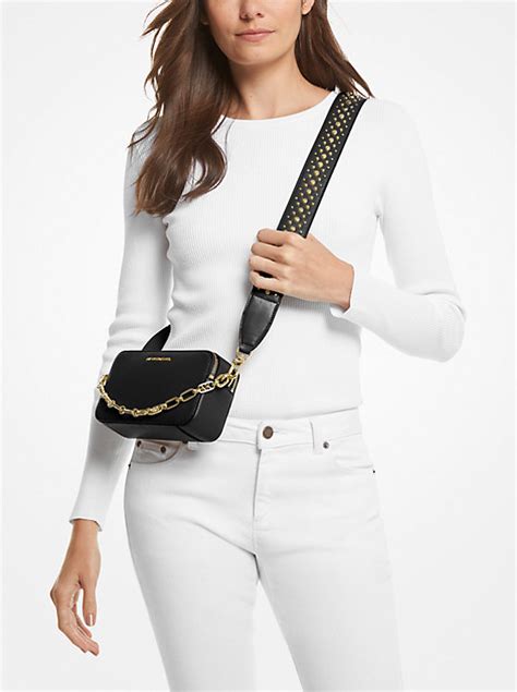 michael michael kors small camera bag|Michael Kors snapshot bag.